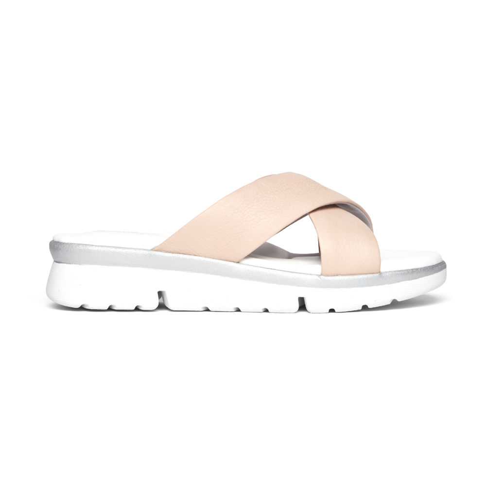 Rockport Singapore Womens Sandals - R-Evolution Pink/White - UN5928074